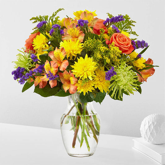 Marmalade Skies Bouquet –  Miracle Flowers, Folsom CA