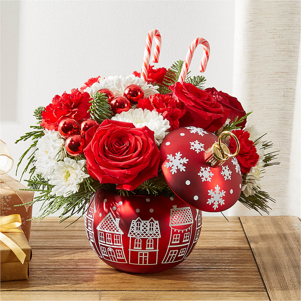 Cheer in the Air Ornament –  Miracle Flowers, Folsom CA