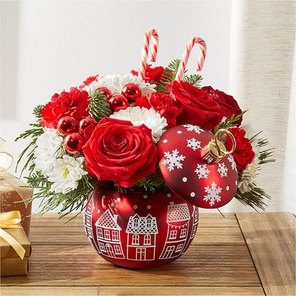 Cheer in the Air Ornament –  Miracle Flowers, Folsom CA