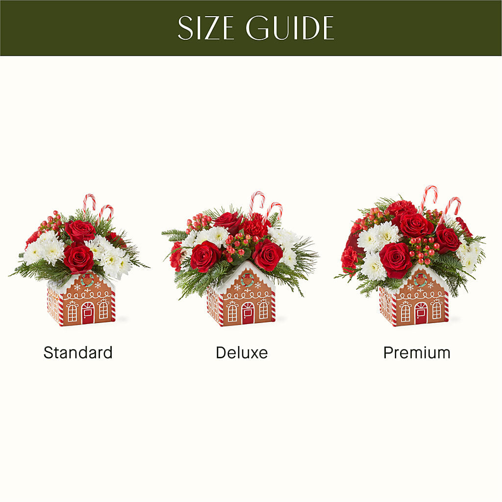 Gingerbread Bakery Bouquet –  Miracle Flowers, Folsom CA