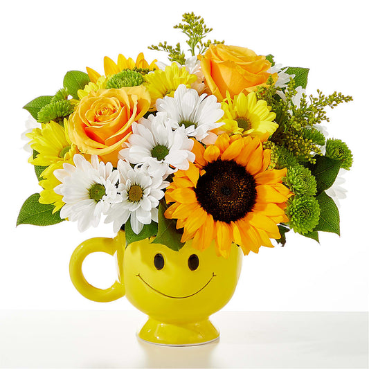 Be Happy Bouquet –  Miracle Flowers, Folsom CA
