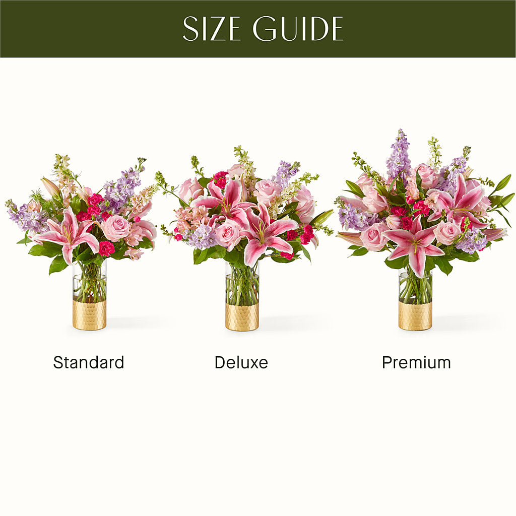 Mauvelous Bouquet –  Miracle Flowers, Folsom CA