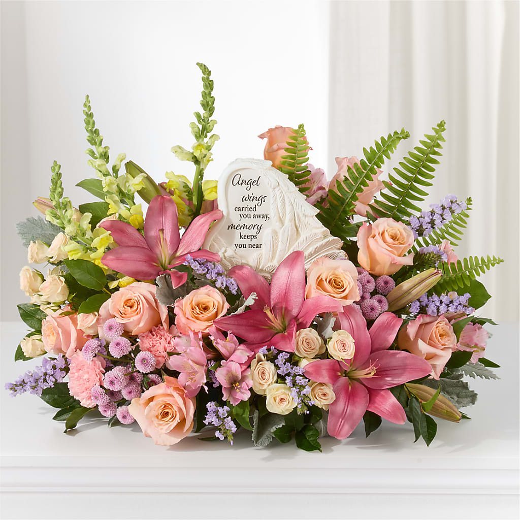 Gentle Light Arrangement –  Miracle Flowers, Folsom CA