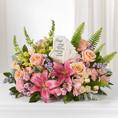Gentle Light Arrangement –  Miracle Flowers, Folsom CA