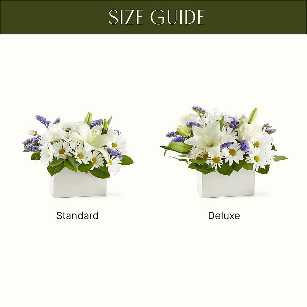 Beyond Blue Box Bouquet –  Miracle Flowers, Folsom CA