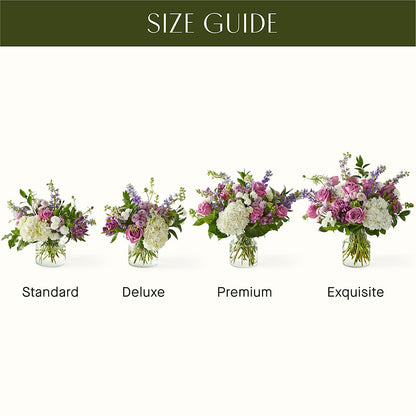 Violet Caress Bouquet –  Miracle Flowers, Folsom CA