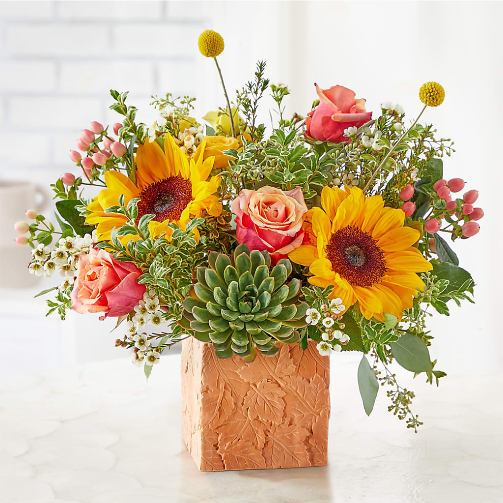 Sunflower Season Bouquet –  Miracle Flowers, Folsom CA