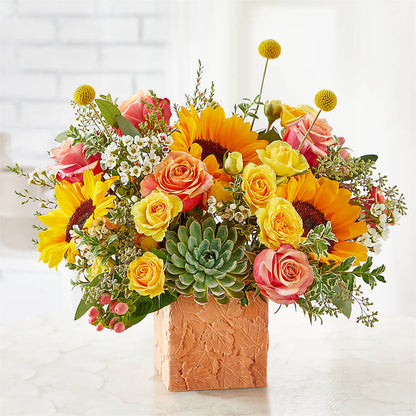 Sunflower Season Bouquet –  Miracle Flowers, Folsom CA