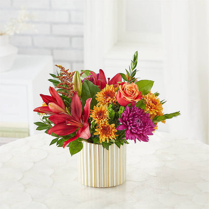 Burgundy Landscape Bouquet –  Miracle Flowers, Folsom CA