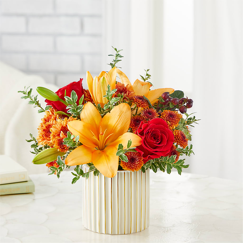 Scarlet Skies Bouquet –  Miracle Flowers, Folsom CA