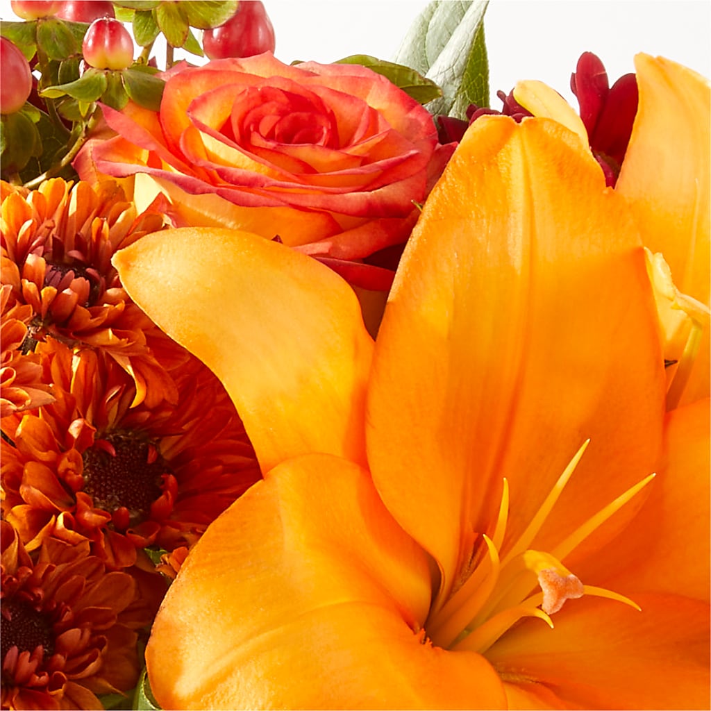 Backyard Bonfire Bouquet –  Miracle Flowers, Folsom CA