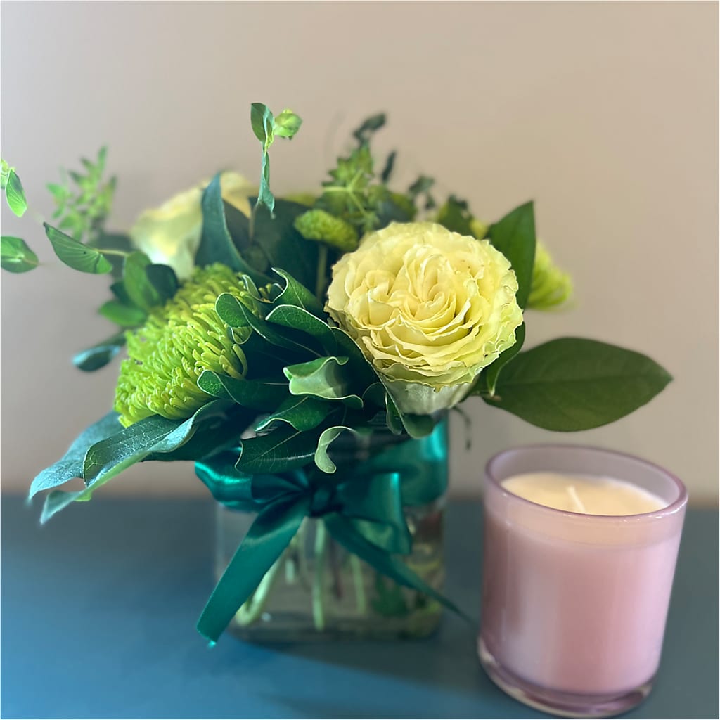 Emerald Forest Bouquet –  Miracle Flowers, Folsom CA
