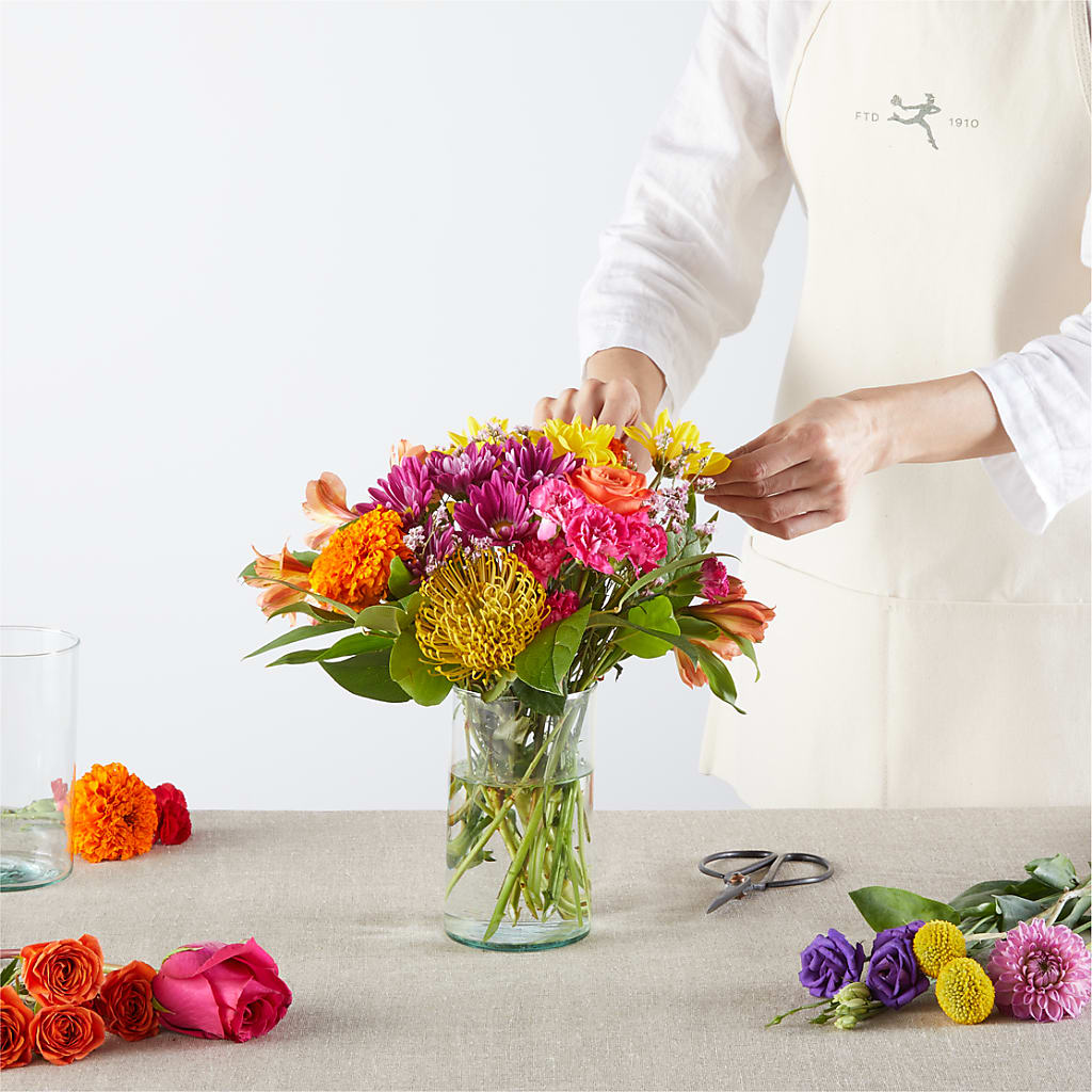 Feast of Color – A Florist Original –  Miracle Flowers, Folsom CA