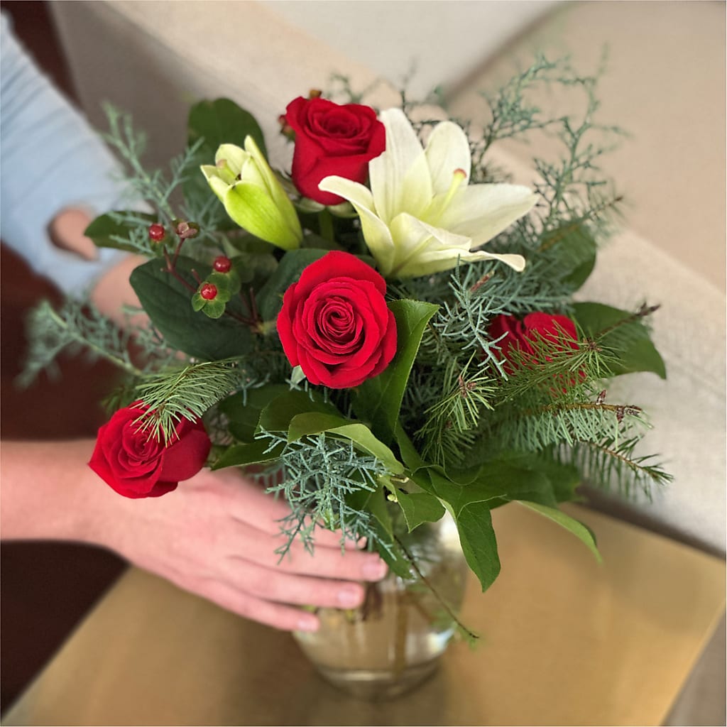 Glittering Lights Bouquet –  Miracle Flowers, Folsom CA