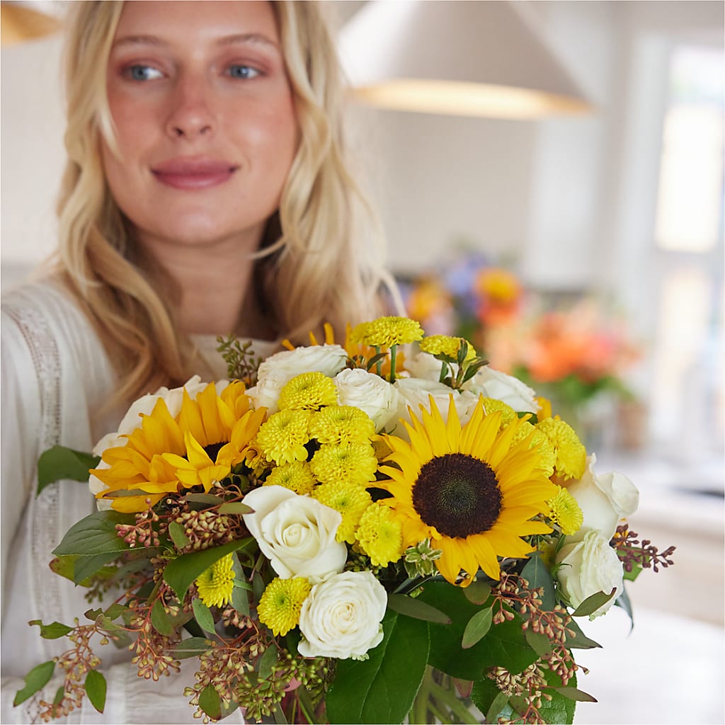 Luminous Morning Bouquet –  Miracle Flowers, Folsom CA