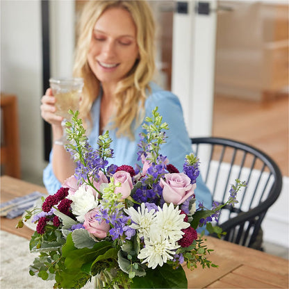 Violet Frost Bouquet –  Miracle Flowers, Folsom CA