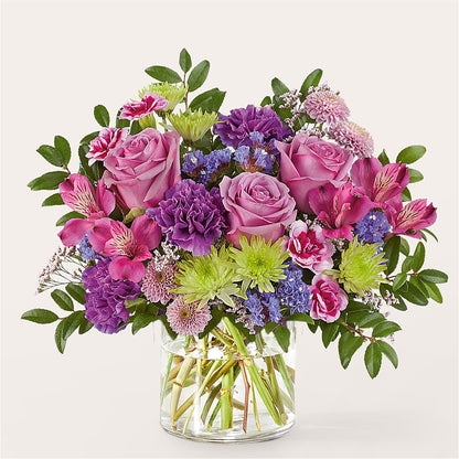 Glass Half Full Bouquet –  Miracle Flowers, Folsom CA