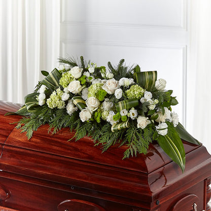 Hopeful Gesture Casket Spray –  Miracle Flowers, Folsom CA