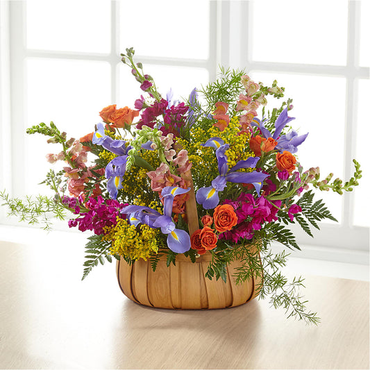 Garden of Life Basket –  Miracle Flowers, Folsom CA