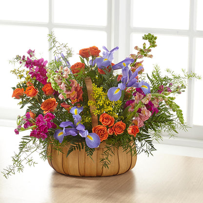 Garden of Life Basket –  Miracle Flowers, Folsom CA
