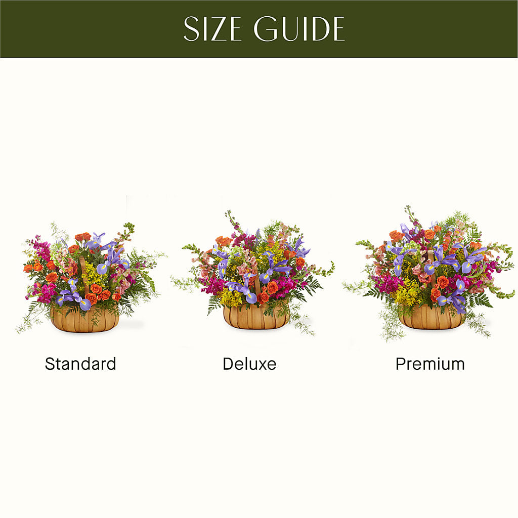 Garden of Life Basket –  Miracle Flowers, Folsom CA