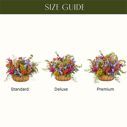 Garden of Life Basket –  Miracle Flowers, Folsom CA
