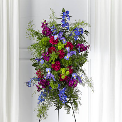 Heavenly Skies Standing Spray –  Miracle Flowers, Folsom CA