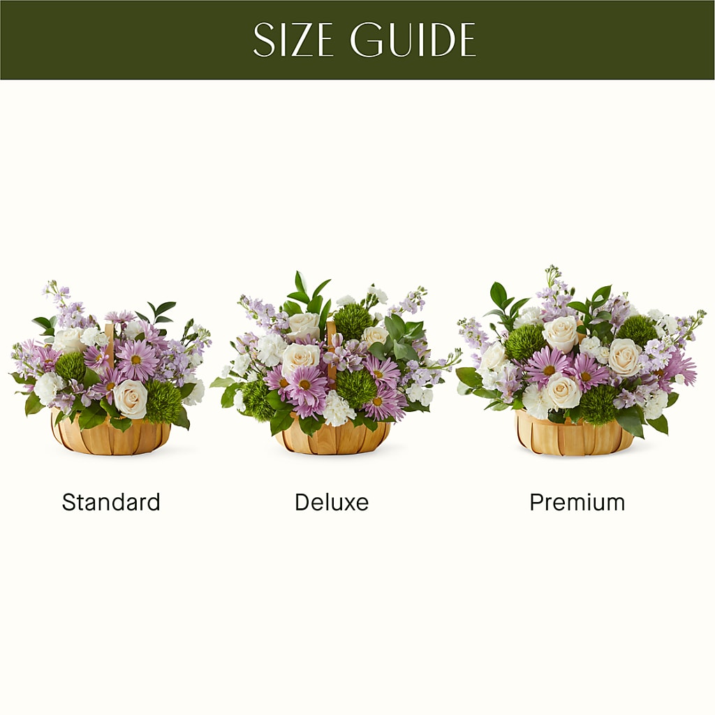 Peace & Love Basket –  Miracle Flowers, Folsom CA
