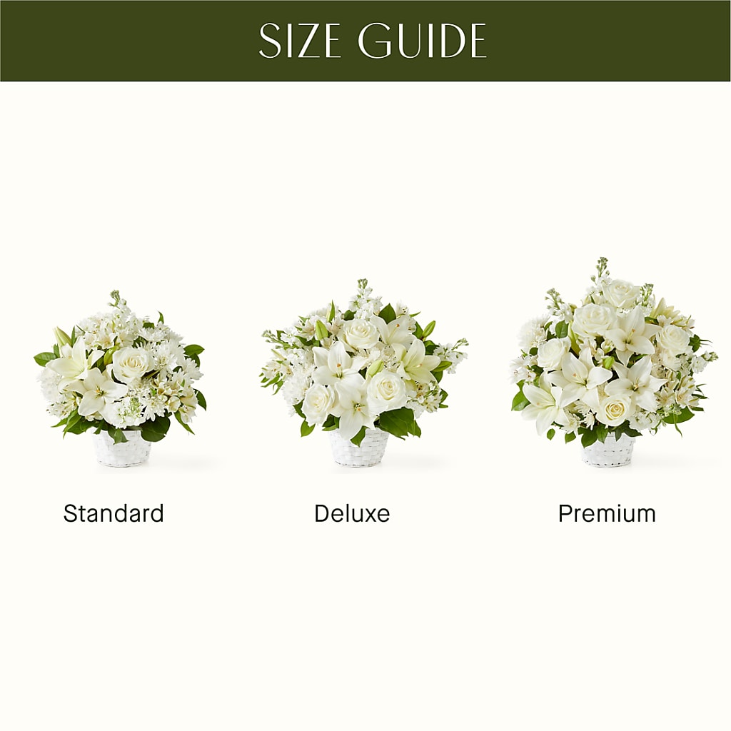 Peaceful Reflections Arrangement –  Miracle Flowers, Folsom CA