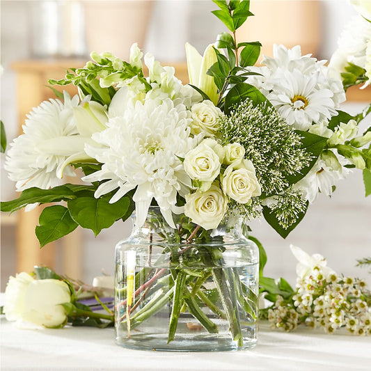 Classic Ivory – A Florist Original –  Miracle Flowers, Folsom CA