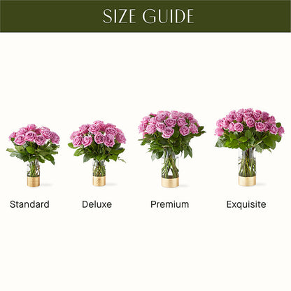 Secret Admirer Lavender Rose Bouquet –  Miracle Flowers, Folsom CA
