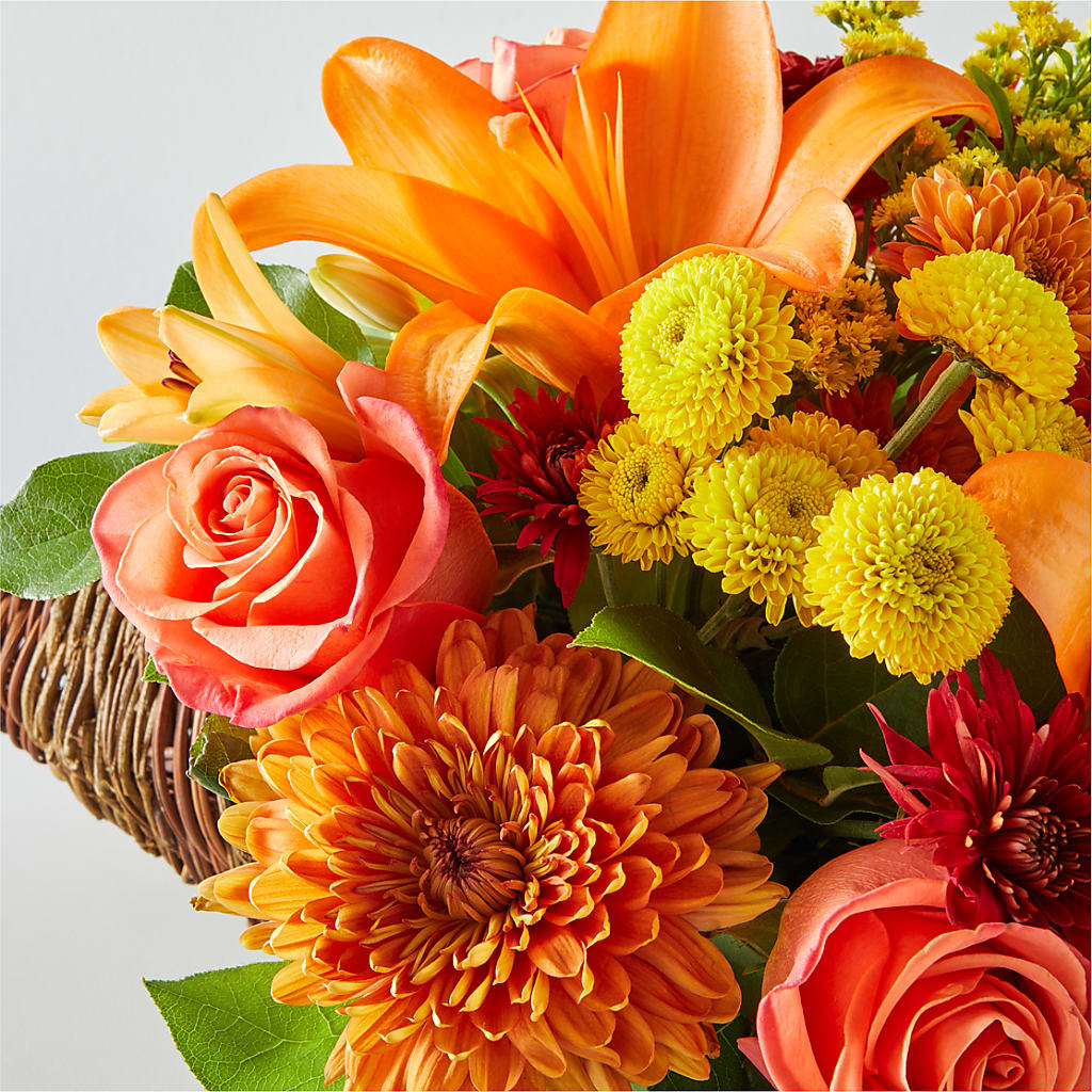 Bouquet of Blessings Cornucopia –  Miracle Flowers, Folsom CA