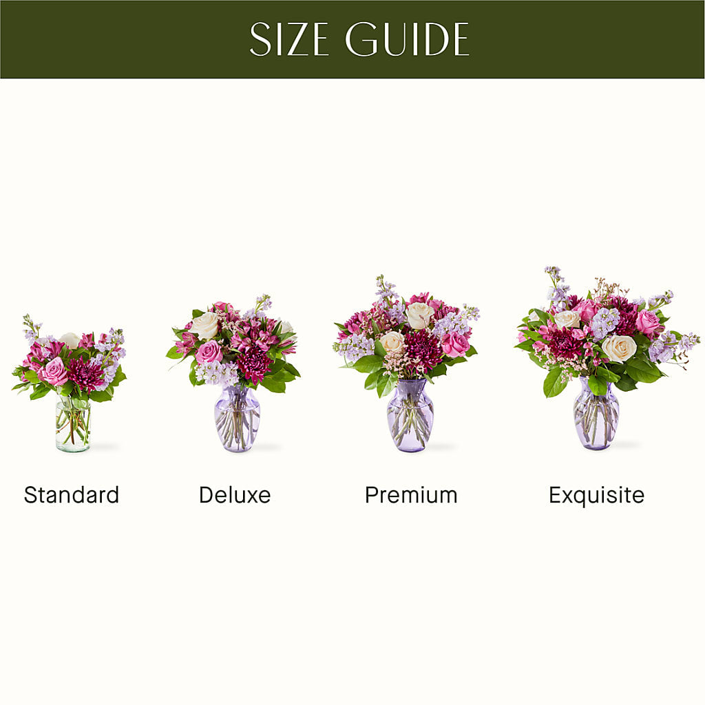 Amethyst Dreams Bouquet –  Miracle Flowers, Folsom CA