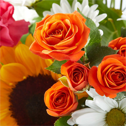 Sun-drenched Blooms Bouquet –  Miracle Flowers, Folsom CA