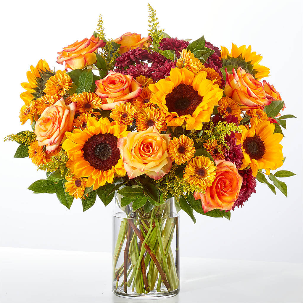 Flannel Scarf Bouquet –  Miracle Flowers, Folsom CA