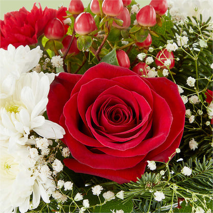 Chance of Flurries Bouquet –  Miracle Flowers, Folsom CA