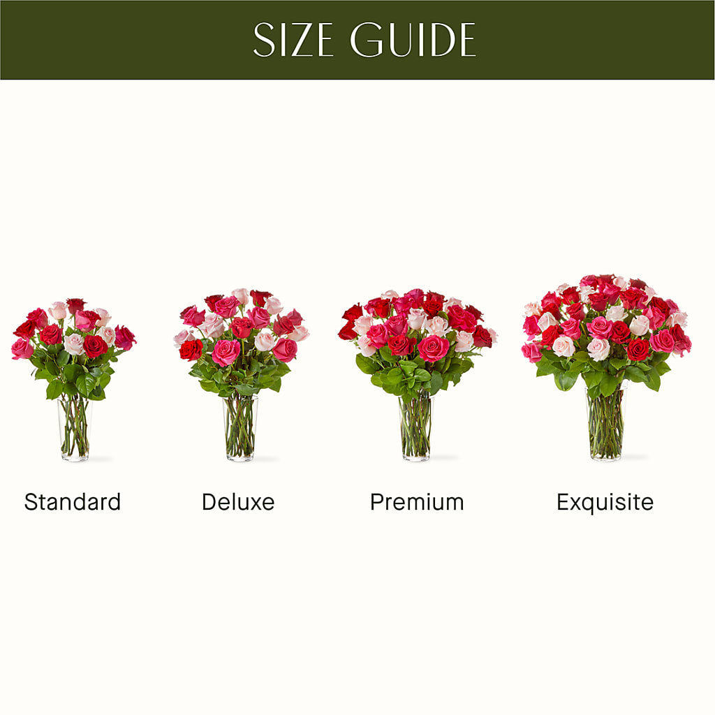 Charming Rose Bouquet –  Miracle Flowers, Folsom CA