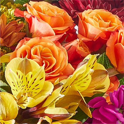 Amber Muse Bouquet –  Miracle Flowers, Folsom CA