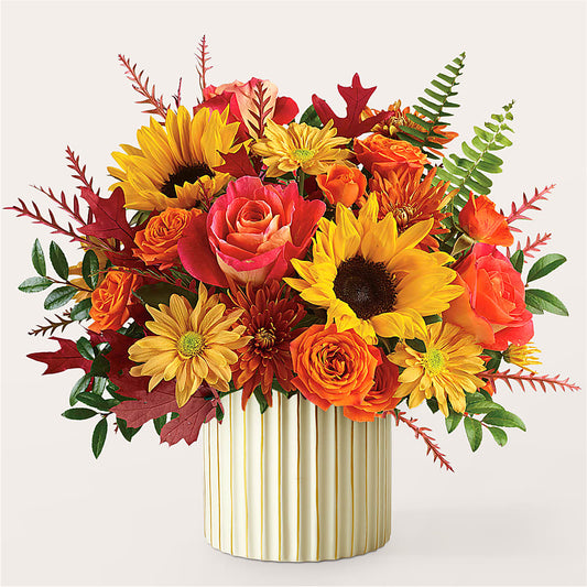 Fall Campfire Bouquet –  Miracle Flowers, Folsom CA