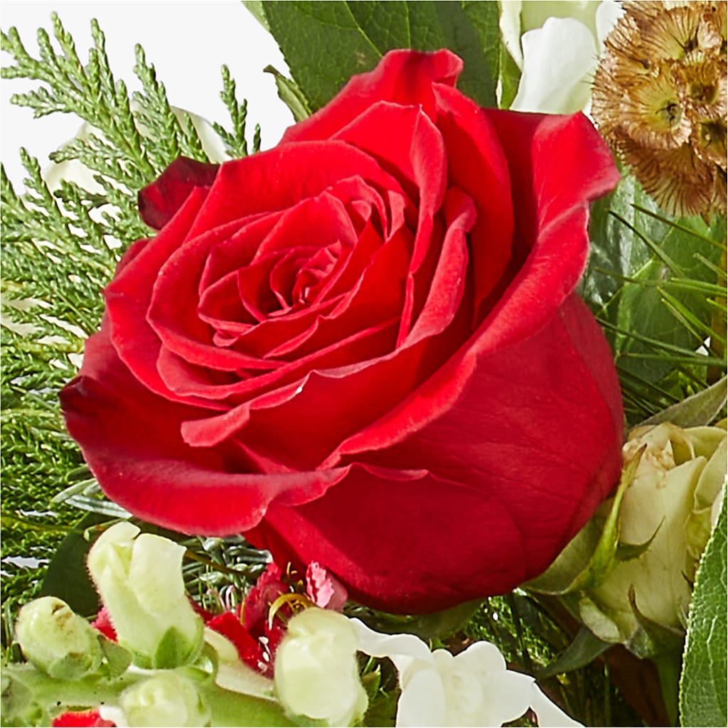 Deck the Halls Bouquet –  Miracle Flowers, Folsom CA
