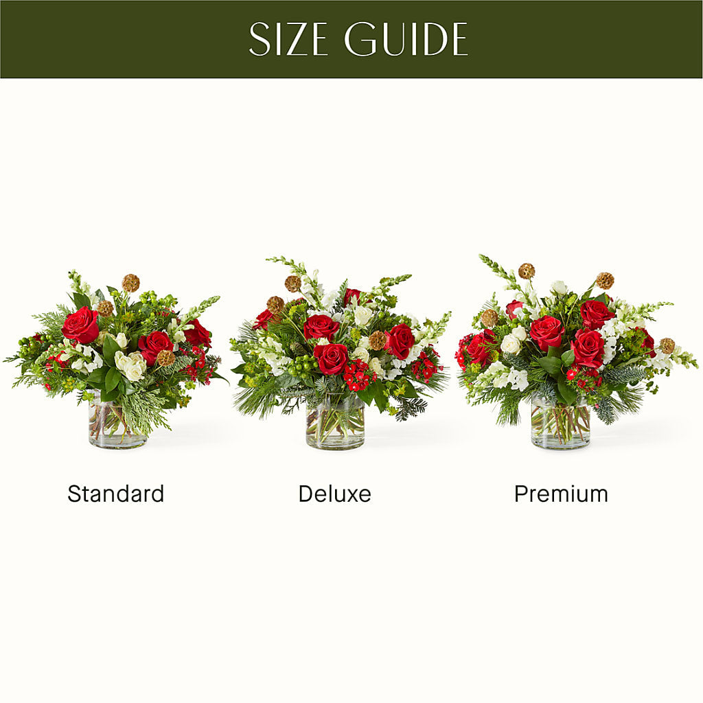 Deck the Halls Bouquet –  Miracle Flowers, Folsom CA
