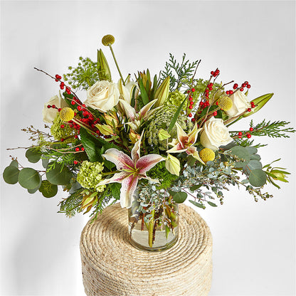 Berry & Bright Bouquet –  Miracle Flowers, Folsom CA