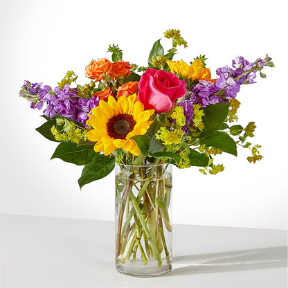 Vibrant Greetings Bouquet –  Miracle Flowers, Folsom CA
