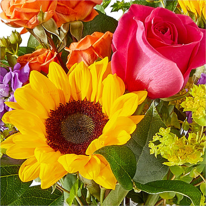 Vibrant Greetings Bouquet –  Miracle Flowers, Folsom CA