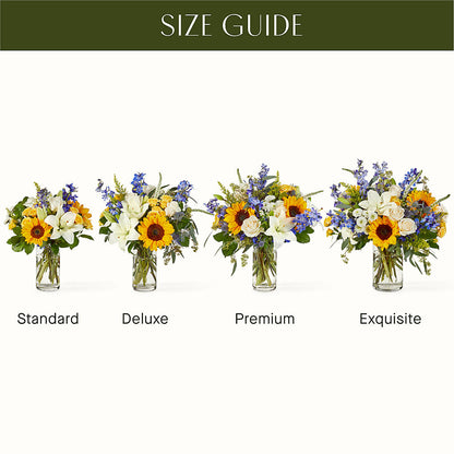 Wonderfully Sunny Bouquet –  Miracle Flowers, Folsom CA