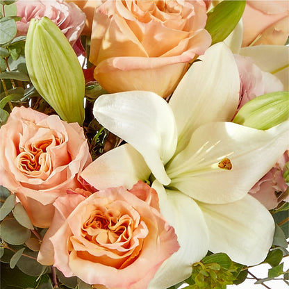 Grapefruit Splash Bouquet –  Miracle Flowers, Folsom CA