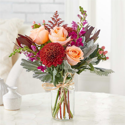 Moody Hues Bouquet –  Miracle Flowers, Folsom CA