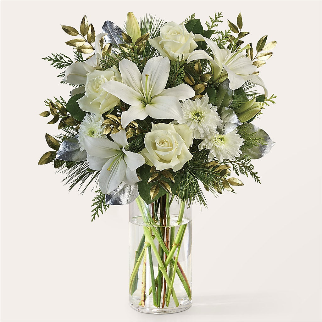 Wintry Mix Bouquet –  Miracle Flowers, Folsom CA