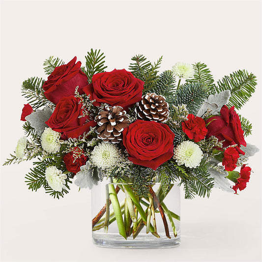 Yule Cheer Bouquet –  Miracle Flowers, Folsom CA