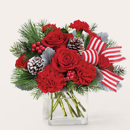 Baking Spirits Bright Bouquet –  Miracle Flowers, Folsom CA